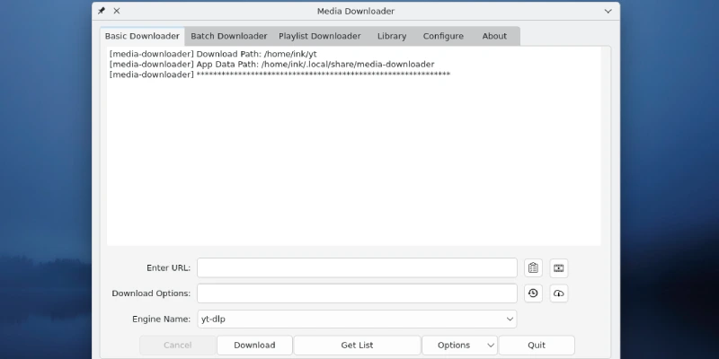 برنامج Media Downloader