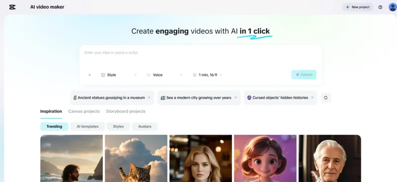 CapCut AI