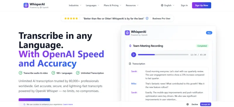 Whisper AI