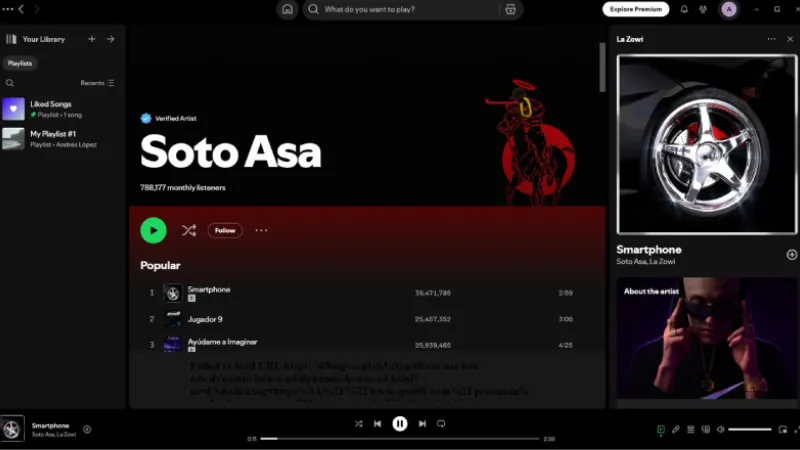 Spotify screenshot 4